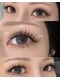 Noel eyelash salonの写真/ダブルフラットでボリュームUP◎パッチリとした印象的な目元へ♪