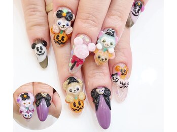 ネイルコレクション ピンク(Nail Collection Pink)/キャラクター3D★ハロウィン