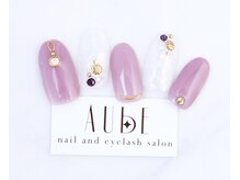 オーブ(AUBE)/3月マンスリーネイル9900円