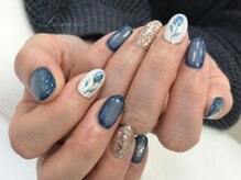 ラシェスキタモト (luscius kitamoto)/こだわりプラン　フラワーネイル