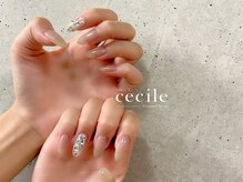セシル(Cecile)/ワンカラー+アート2本
