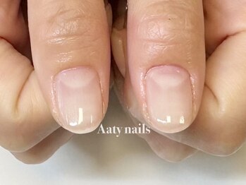 アーティネイルズ(Aaty Nails)の写真/こんなお悩みありませんか？恥ずかしくてこんな爪ではサロンに行けない！今から綺麗になる為のサロンです♪