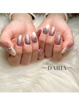 ダリア(Daria)/くすみラベンダーの逆グラデ♪