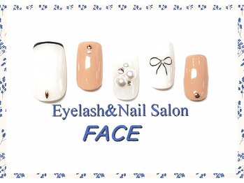 アイラッシュアンドネイルサロン フェイス(Eyelash&NailSalon FACE)/5月新作　定額ネイル　￥6.500