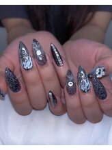 ホランイネイル(HORANGI NAIL)/フリーアートL＋長さ出し10本