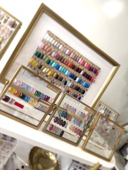 カラー・パーツの種類が豊富