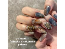 ユカネイル(yuka.nail)/個性派/大理石/ニュアンス