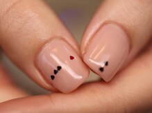 クロ(KURO)/ちびハート/柳津ネイルサロン