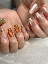 マグネット　ニュアンスネイル