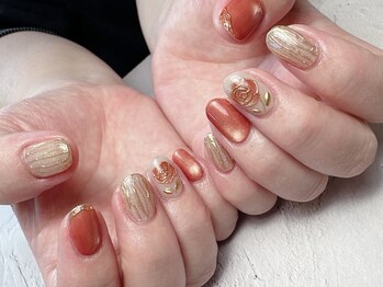 スタジオ ムー ネイル(Studio Muu Nail)/マグネット/薔薇