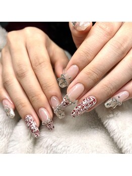 ツイードネイル