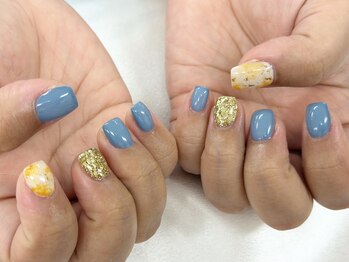 ディーネイル 池袋(D-nail)/【森】ニュアンスネイル