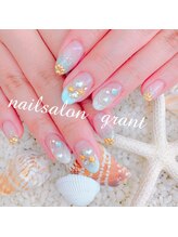 グラント(NAIL SALON&SCHOOL grant)/夏ネイル