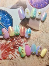 ジュアール(JuAR)/マーメイドネイル