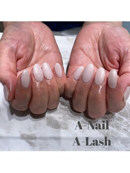 エーネイル エーラッシュ(A-NAIL A-LASH)/ワンカラーネイル【倉敷】