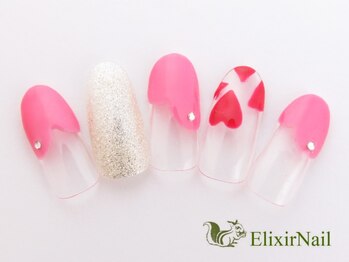 エリクサーネイル 五反田(Elixir Nail)/定額a シンプル/クーポン使用