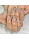 ガラスフレンチ×リング