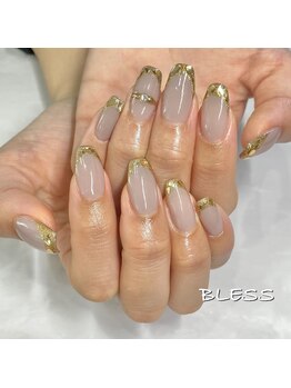 ブレス(BLESS)/ガラスフレンチ×リング