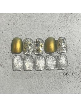 ティグル(TIGGLE)/アシメデザイン（オフ込）