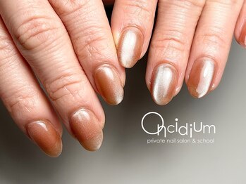 オンシジューム(Oncidium)/マグネットネイル♪