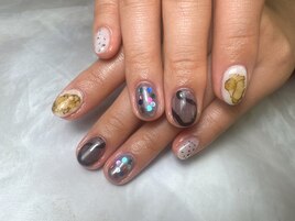 王道ニュアンスネイル