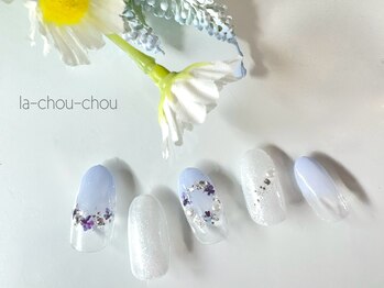 ラーシューシュ(la-chou-chou)/華やかネイルコース　¥7500