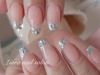 リオラ(Liora)/大人気ガラスフレンチネイル