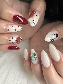 タムタムネイル 本厚木(Tam Tam Nail)/持ち込みデザイン