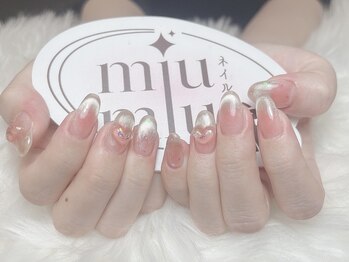 ミュウミュウ(miumiu)/冬×大人可愛いネイル