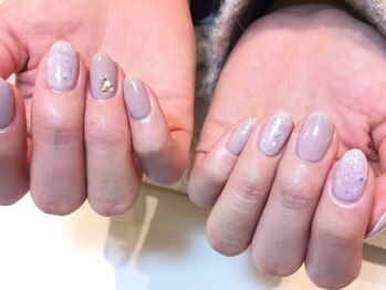 ネイルズ ララ(nails Lala)/シンプルネイル。