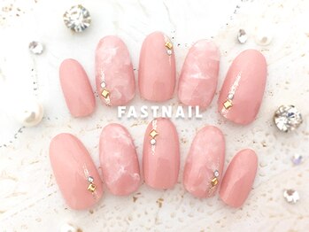 ファストネイル 立川店(FAST NAIL)/大人かわいいニュアンス¥6600