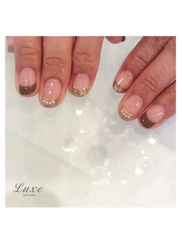 ネイルサロンリュクス (nailsalon Luxe)/ショートネイルフレンチ