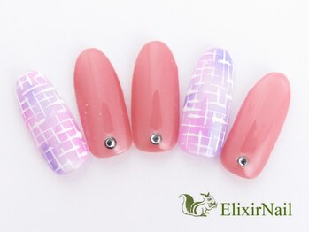 エリクサーネイル 五反田(Elixir Nail)/定額a シンプル/クーポン使用