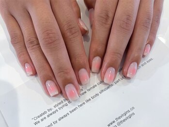 ムーイ 外苑前(mooi.)/pink cheek nails