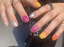 スノー ドロップ(Snow drop)/夏ネイル