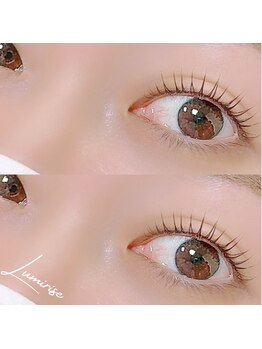 ルミライズ(Lumirise)/お客様デザイン#まつげパーマ