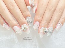 シマー(Shimmer)/ホワイトネイル