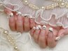 【安定の人気】handフレンチネイル80分¥9000