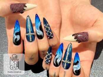 ネイルズガッシュ 武蔵小山店(NAILsGUSH)/痛ネイル/キャラクター/長さだし