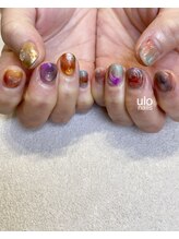 ウロネイルズ(ulo nails)/カラフルなニュアンスネイル