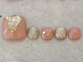 Foot定額　Designネイル