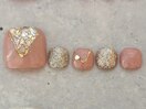 Foot定額　Designネイル