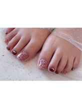 サロンドフェイス(Salon de Faith)/FOOTネイル/ツイード