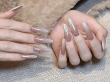 ナユキネイル 渋谷店(NA.YUKI NAIL)/上品シンプル冬ネイル