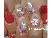 ネイルサロン アルファガーデン 町田本店(α garden)/4本アートコース●オフ込み2h