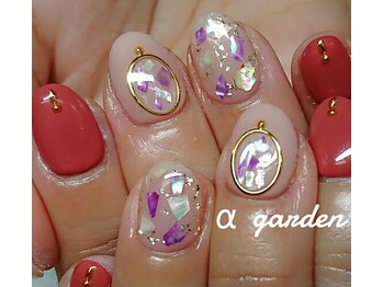 ネイルサロン アルファガーデン 町田本店(α garden)/4本アートコース●オフ込み2h