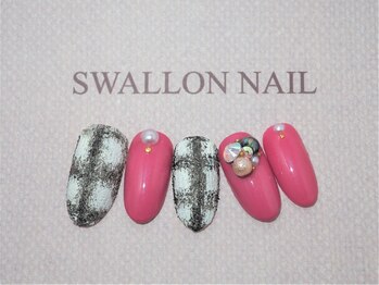 スワロンネイル(SWALLON NAIL)/１・２月　定額ネイル