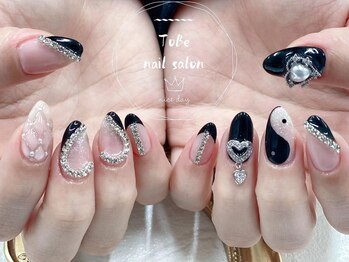 ネイルサロン トゥービー 御徒町上野(To Be)/パーツ付け放題コース8990円