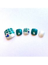 ネイルサロンアンドスクール シーグリーン(SEAGREEN)/SUMMER MAILS 2023