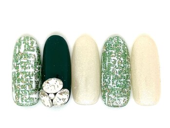 ディーネイル 四条烏丸(D-nail)/12番　2023冬デザインコンテスト